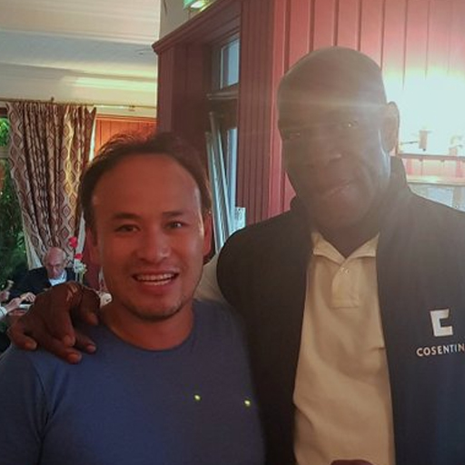 To the top of Ben Nevis with Frank Bruno